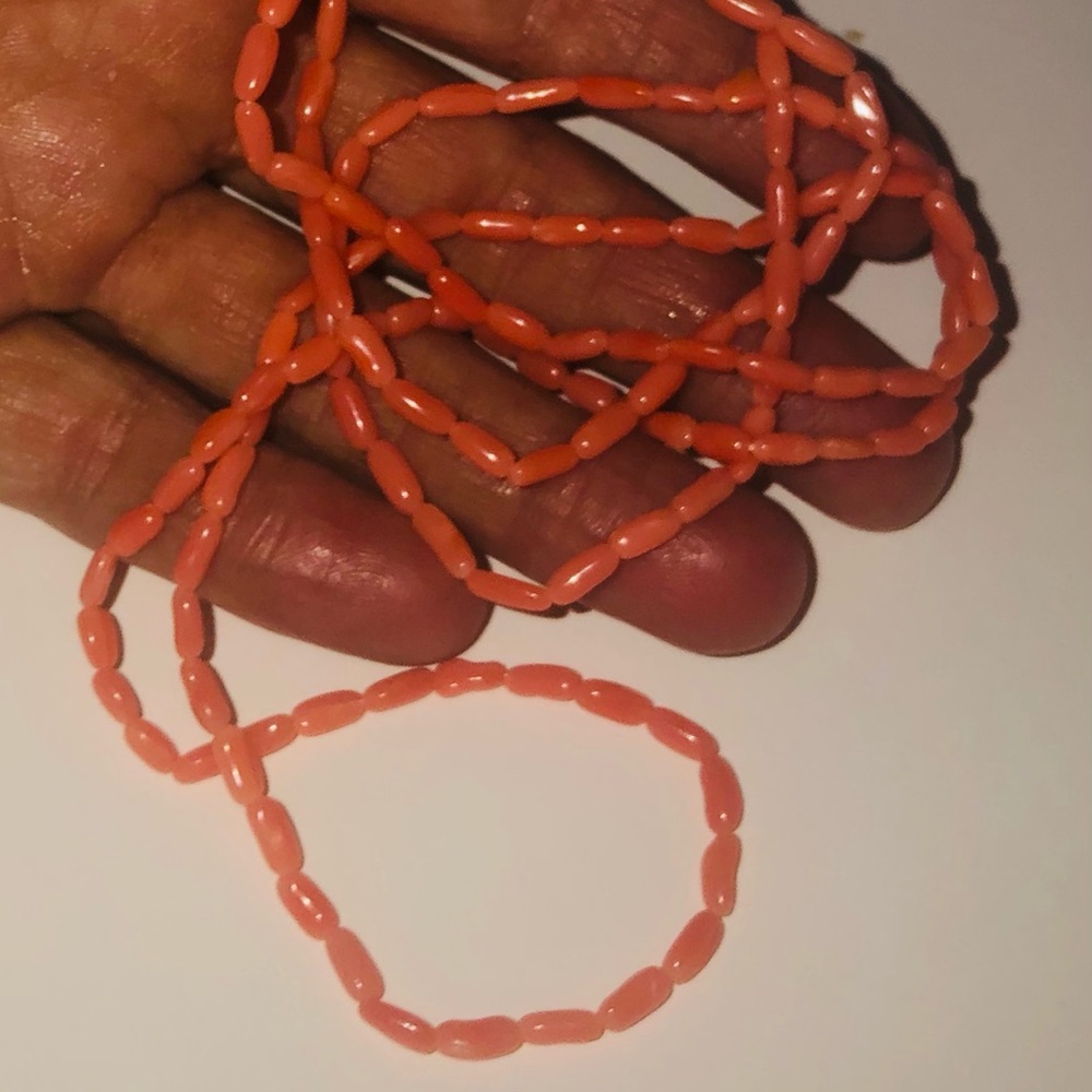18” Strand Old Coral, Undyed